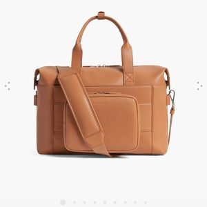 Monos Metro Duffel Bad Saddle Tan Leather